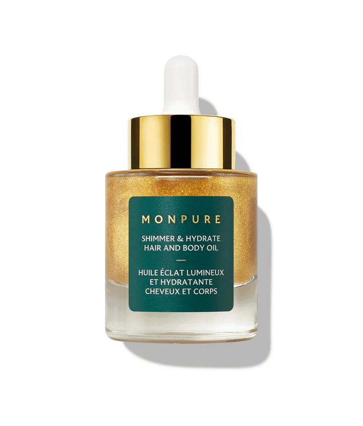 MONPURE Shimmer & Hydrate Hair & Body Oil 30ml